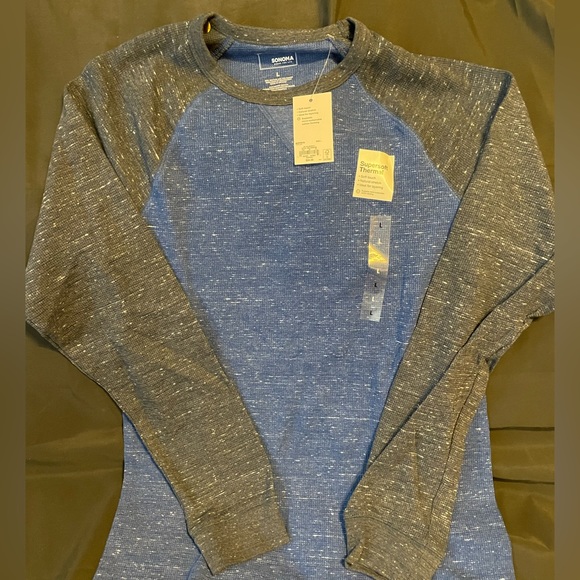 Sonoma | Shirts | Mens Sonoma Goods For Life Supersoft Thermal Crewneck ...